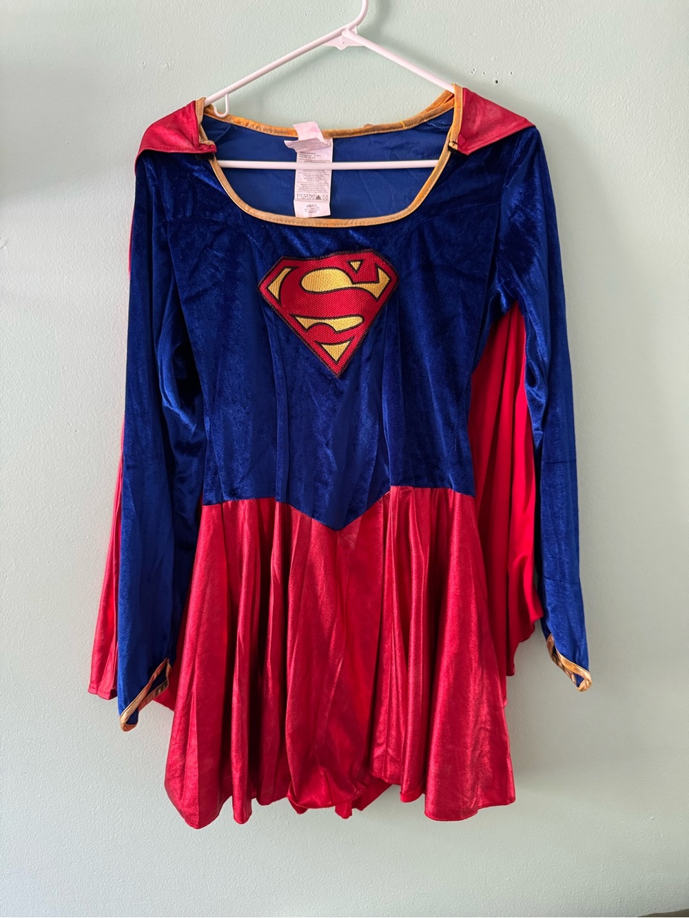 Supergirl adult Costume Dress